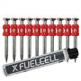 Fuel Cell Pack Betonnägel GT4C-3,0×38 XH NK (Extra harter Stahl/verzinkt) inkl. Gas