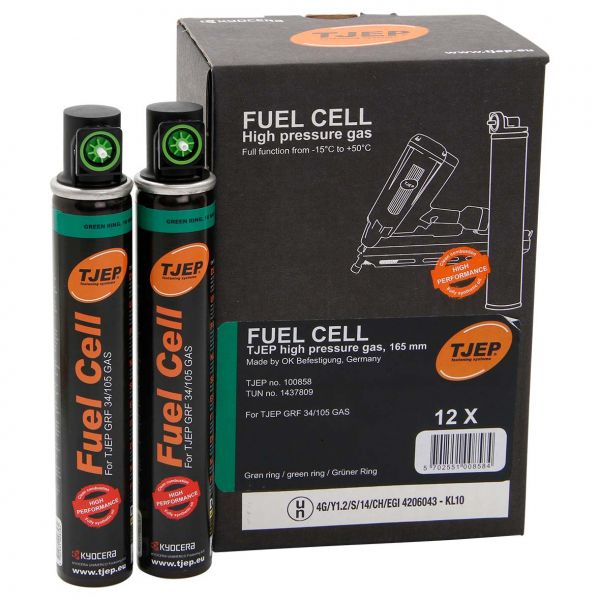 Tjep Fuel Cell Ventil grün Brennstoffpackung